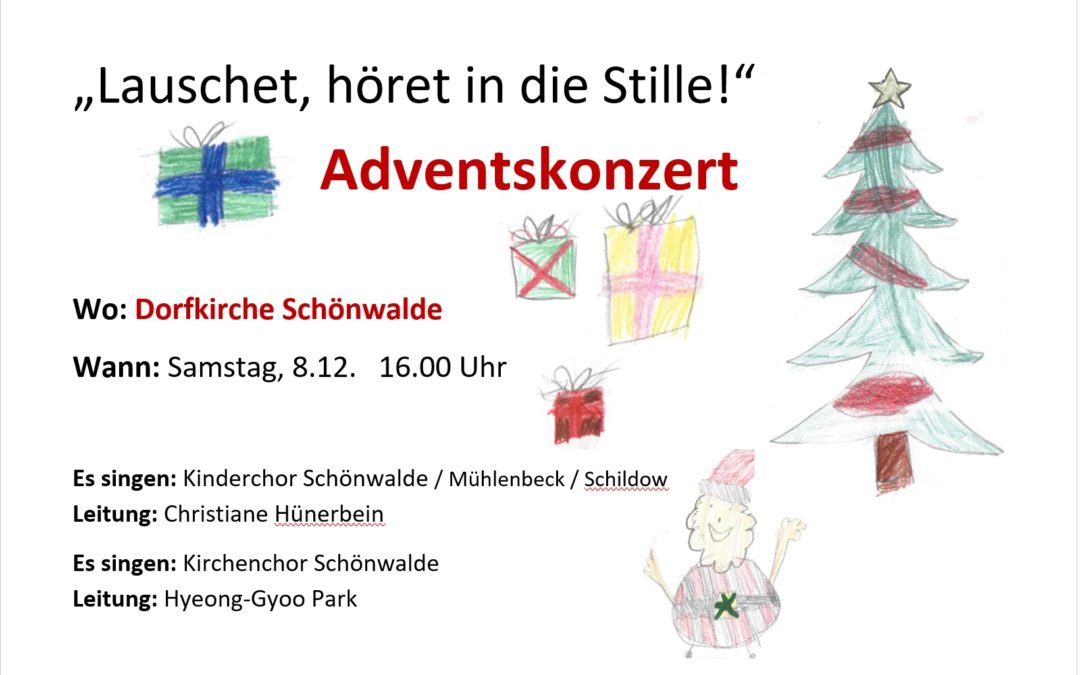 Adventskonzert: Lauschet, höret in die Stille!