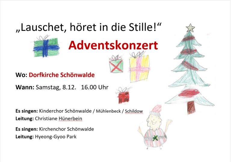 Adventskonzert: Lauschet, höret in die Stille!