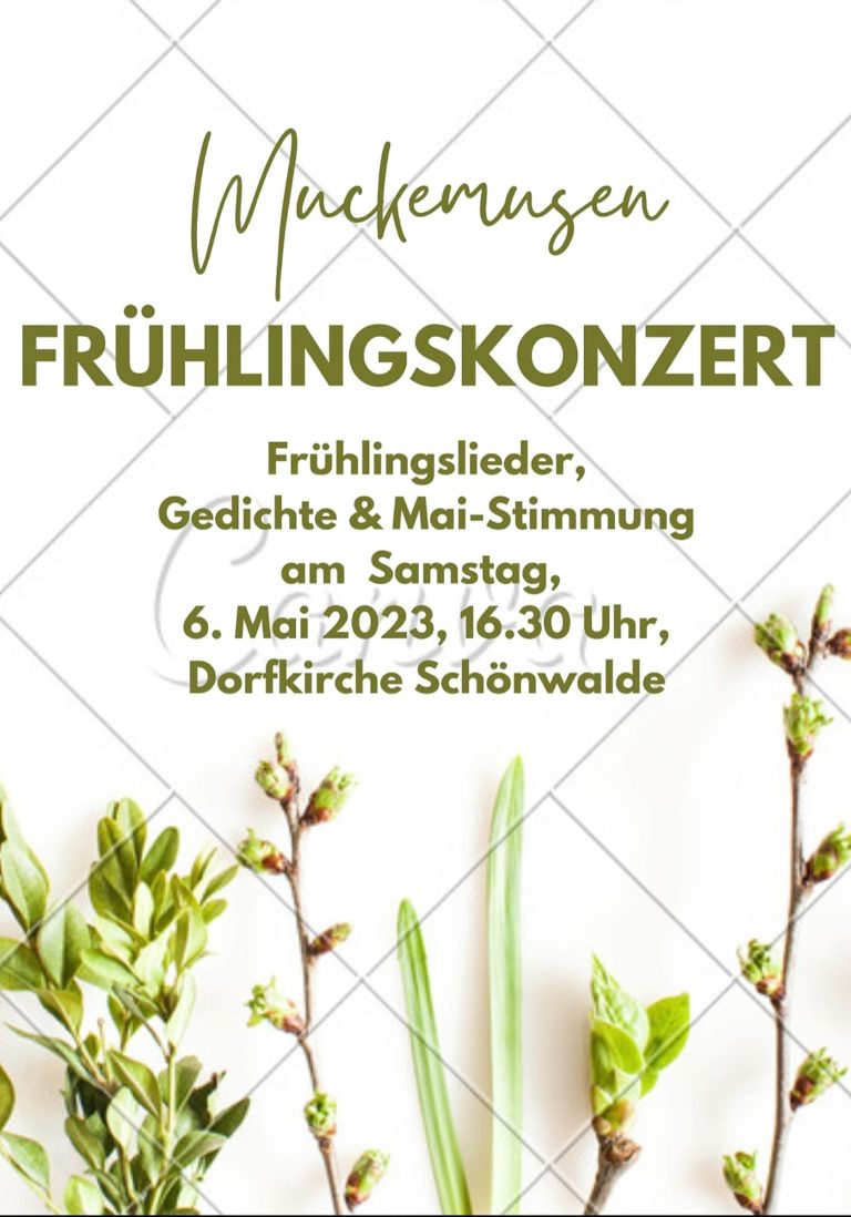 6.5.2023 – Frühlingskonzert